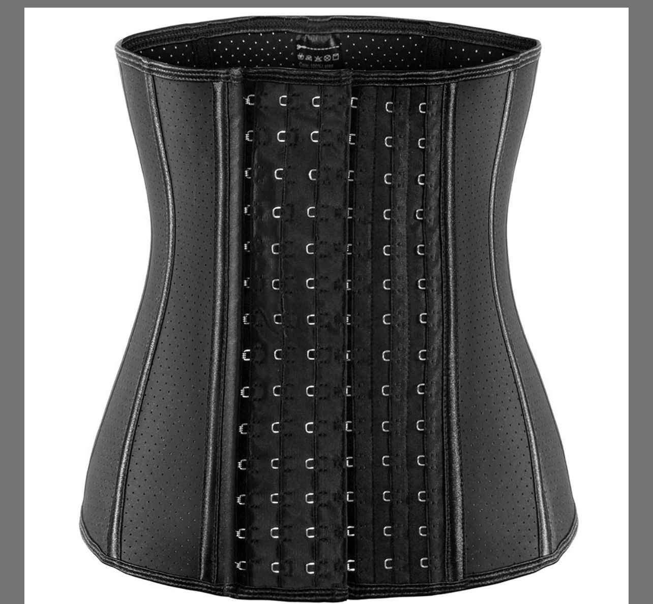 ECOWALSON Waist Trainer For Women Corset Cincher Body Shaper Girdle Trimmer With Steel Bones Extender