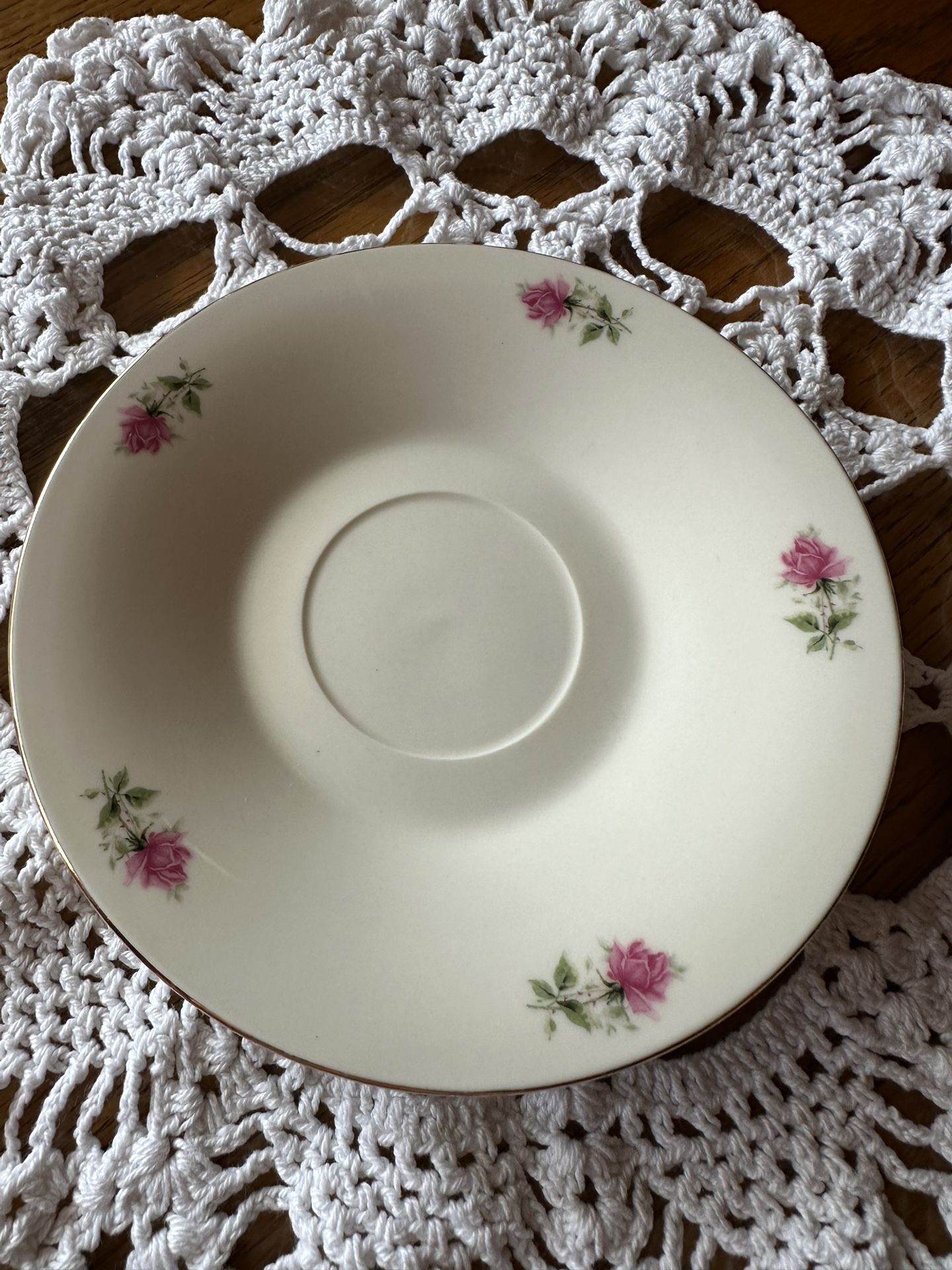 Two Saucers from Formalities by Baum Bros, made In China