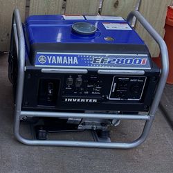 Yamaha EF 2800 Inverter Generator, like new. Made in Japan