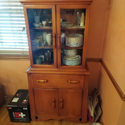 CA 1930 HUTCH  Cherry Wood