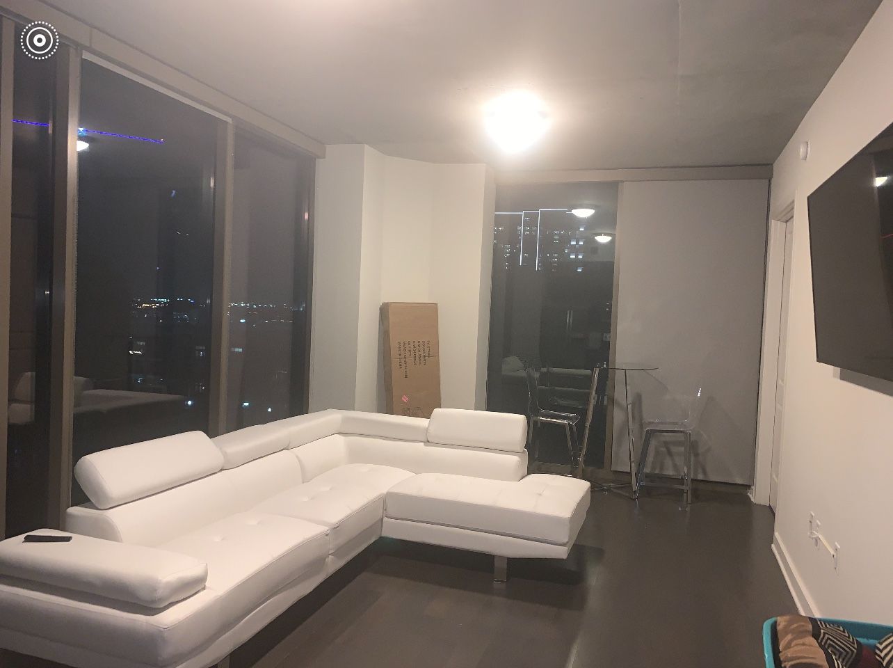 White Couch/sectional