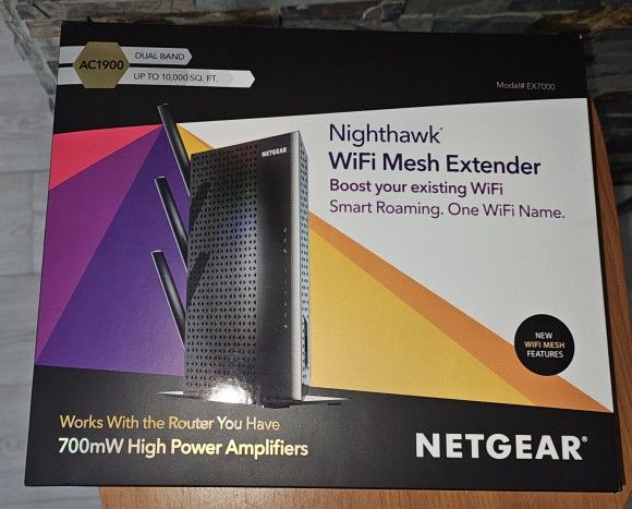 NetGear Nighthawk Ex7000/AC1900 Wifi Extender 