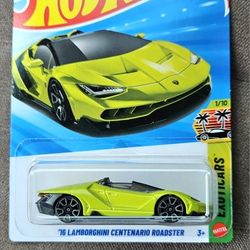 Hot Wheels Lamborghini Centenario Roadster. 