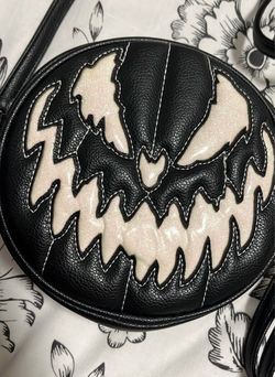 Halloween pumpkin purse