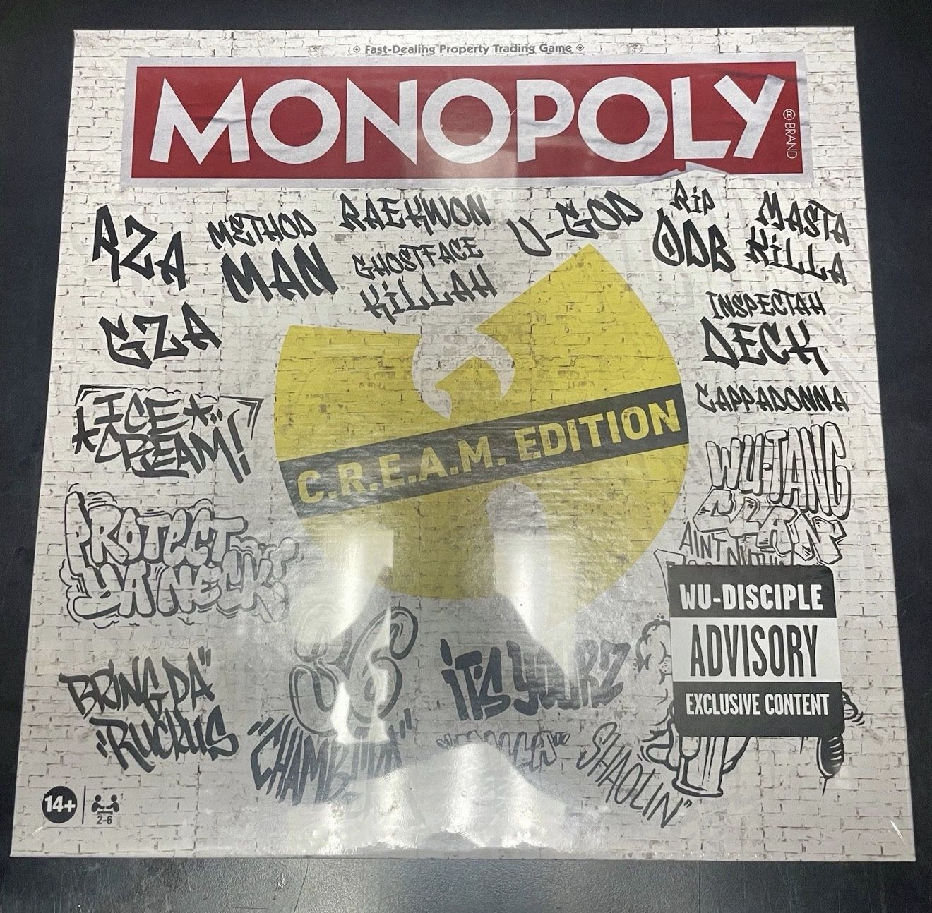 Sealed LIMITED EDITION Wu Tang Clan Official Monopoly Board Game RARE NEW 2025
