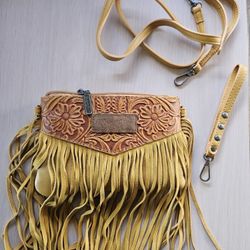 Yellow Wrangler Purse/ Wallet