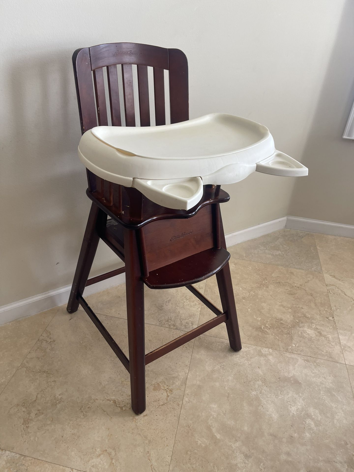 Wooden High Chair - LIKE NEW 