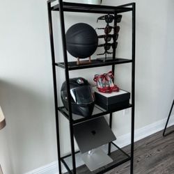 Metal Black Shelf Organizer 