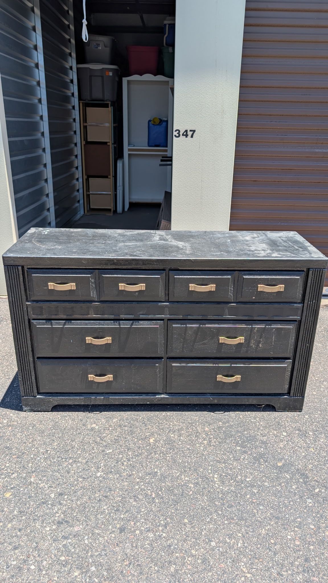 Wooden 6 Drawer Dresser