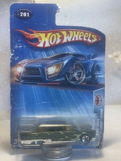 2004 Hotwheel (201) Pride Rides 1957 Cadillac Eldorado Brougham Green M2