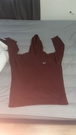 NewNike hoodie burgundy