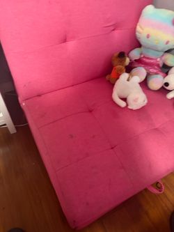 Pink Sofa Futon