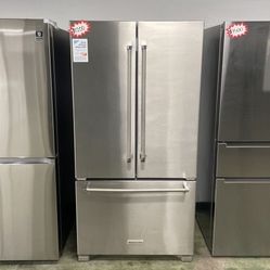 Kitchen Aid French Door Refrigerator Stainless Steel E HWG