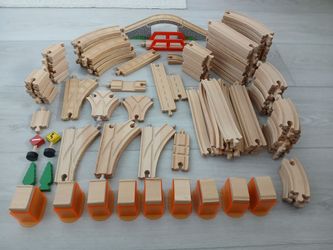 Wooden Train Tracks (best offer)