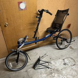 Recumbent Bike.