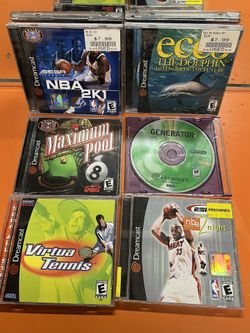 Sega Dreamcast Six Game Lot