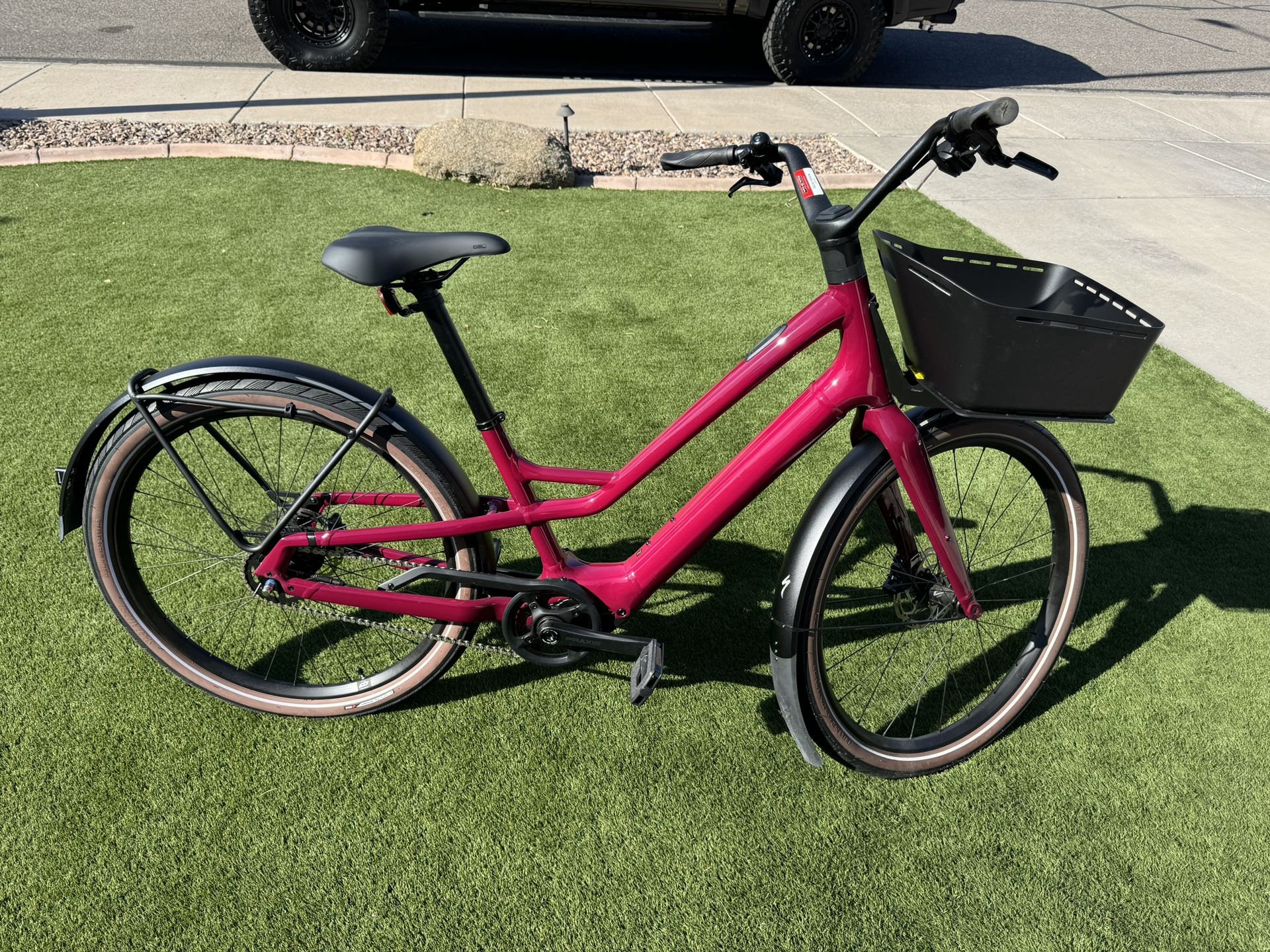 (2) Specialized Turbo Como SL 4.0 Medium - Raspberry & Dove Grey - Class 3 E-bikes