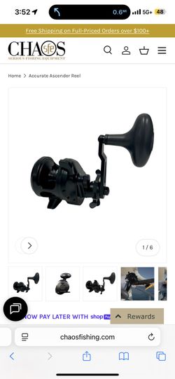 Accurate Fishing Ascender 400 Reel
