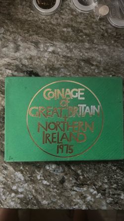 1975 Coinage of Great Britain & Northern Ireland Set