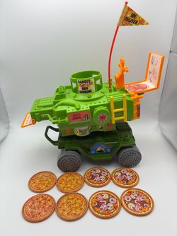 Vintage TMNT Pizza Thrower Teenage Mutant Ninja Turtles