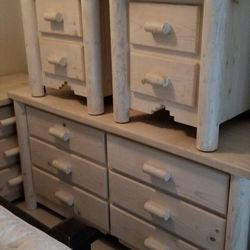 8 Pcs Southwest Dresser & Nightstands Plus