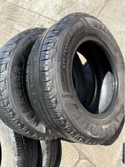LT235/65R16 10 ply 4 used tires good year workhorse