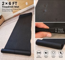 Treadmill mat