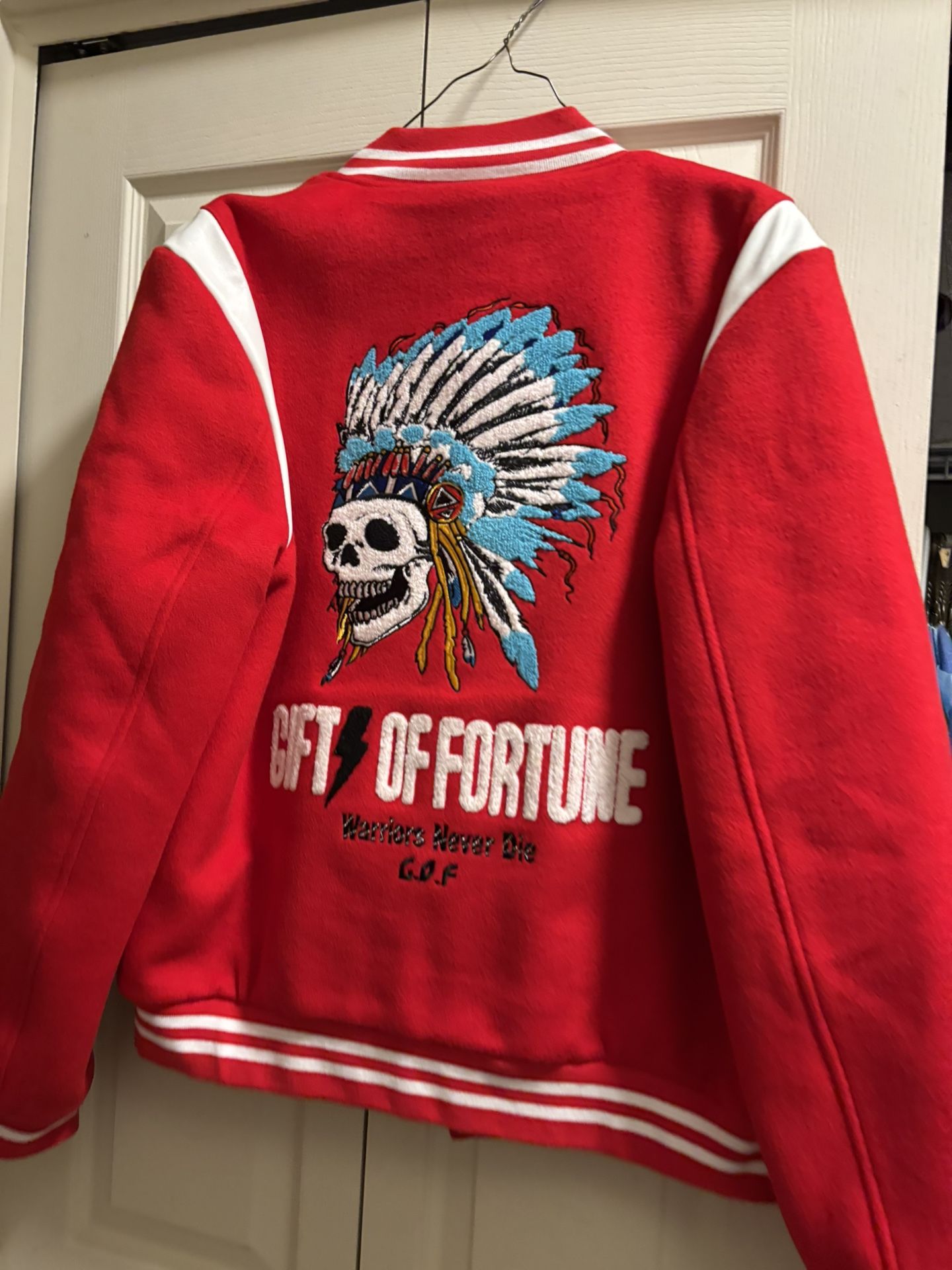 Godspeed Leather Letterman Jacket