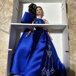 Sapphire Splendor Barbie Doll by Bob Mackie Collector Edition 1996 Mattel New 
