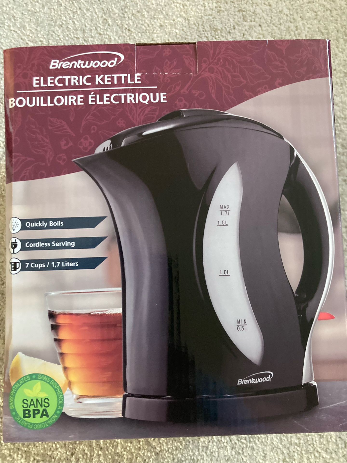 Electric Kettle-Brand New