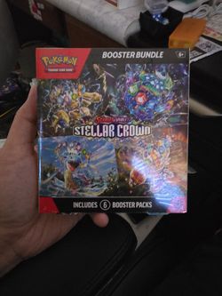 Brand New Sealed Stellar Crown Booster Bundle
