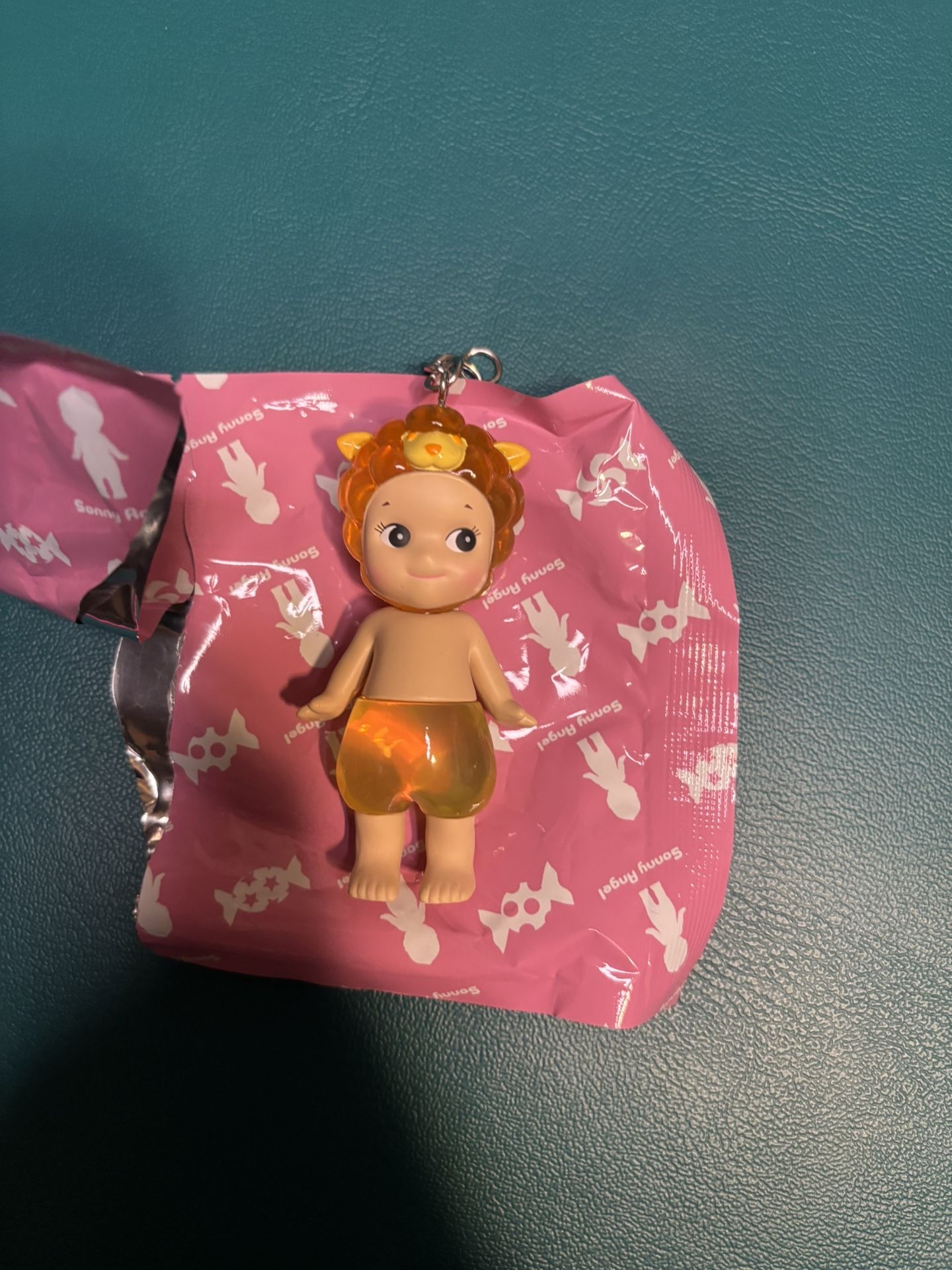Sonny Angel Orange Sheep Keychain
