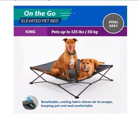 Coolaroo On-The-Go Elevated Dog Bed