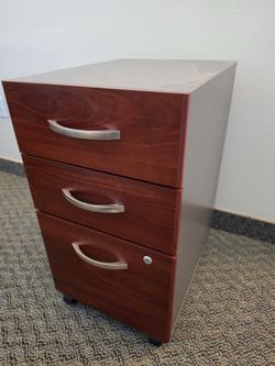 Wood File Drawer Office Cabinet