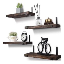 Brown Shelves