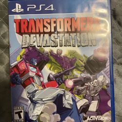 Transformers Devastation PS4 