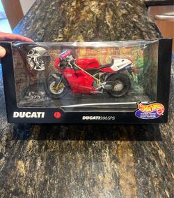 Hot Wheels Collectibles Ducati 996 SPS Motorcycle – New in Box
