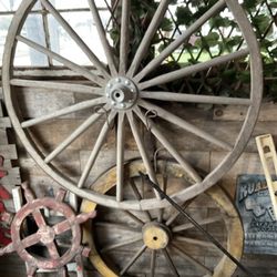 Vintage Wagon Wheels