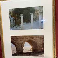 FRAME PRICED!!! GREEK ISLAND RUINS