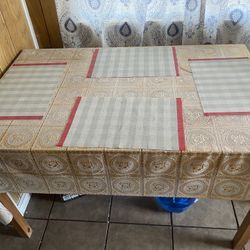 Dining Table With 4 Chairs