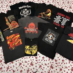 Vintage Band and other shirts for sale