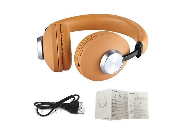 STOGA Wireless Headset, Bluetooth Headphones (Brown)