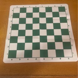 13,5” X 13.5” Soft Chessboard Mat New $10
