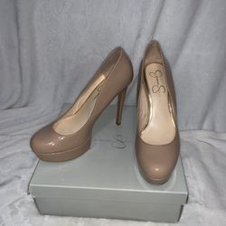 Jessica Simpson nude heels (size 10)