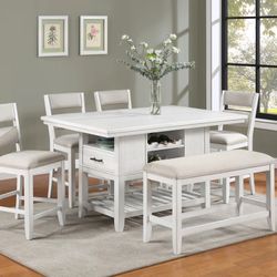 Wendy White Dining Set🔥 $39 Down💰