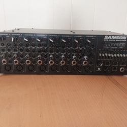 Samson S83 8 Channel 300 Watt Powered Mixer