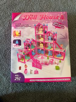 Doll House DIY Building Set – 291 PCS