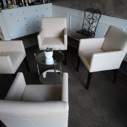 Brand New CRATE AND BARREL ARM CHAIRS