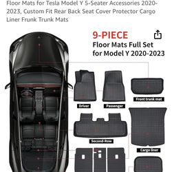 Model Y Weather Mats