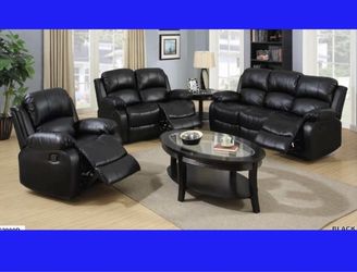 💥FREE DELIVERY💥Brand New 3PC Reclining Sofa Loveseat Chair Set